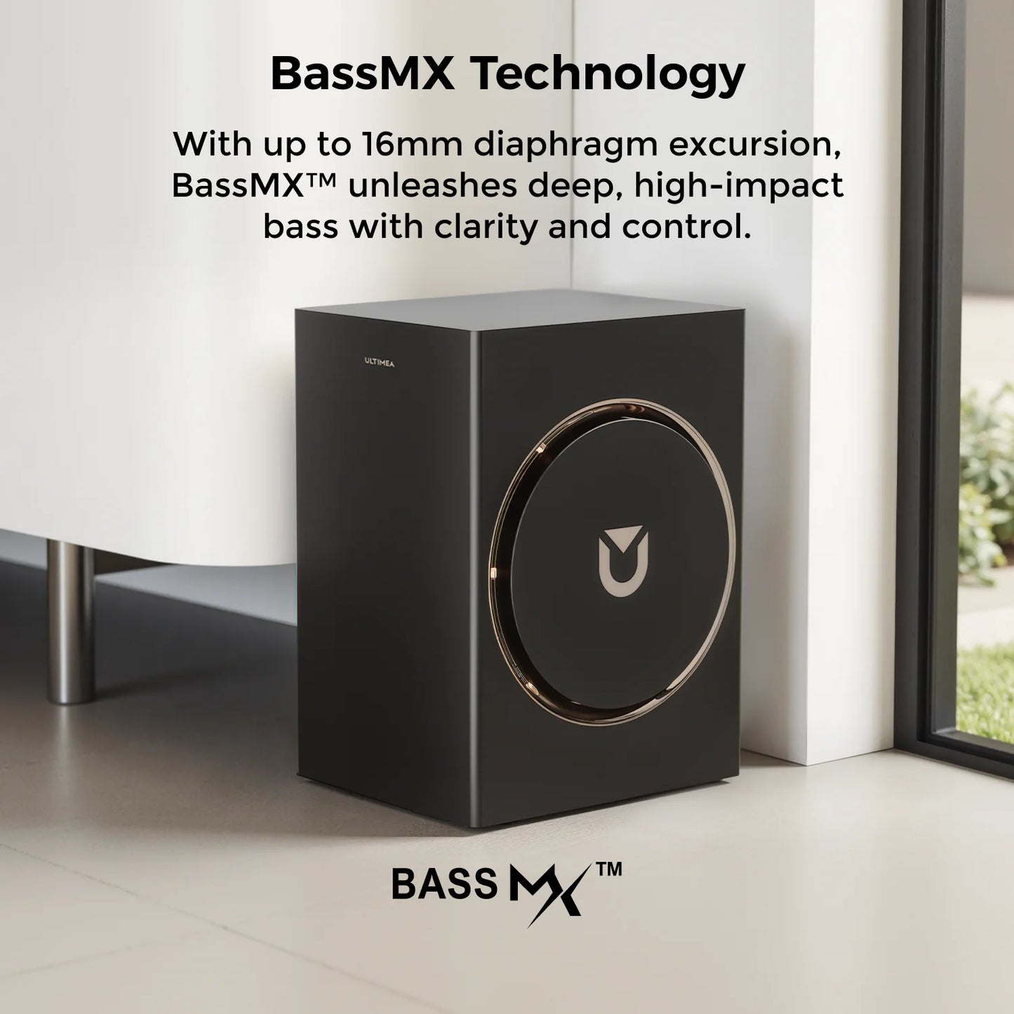 ULTIMEA Skywave F40 Boom 5.1.2ch Sound Bar with Dolby Atmos, Surround Sound System for TV with Subwoofer & 2 Surround Speakers