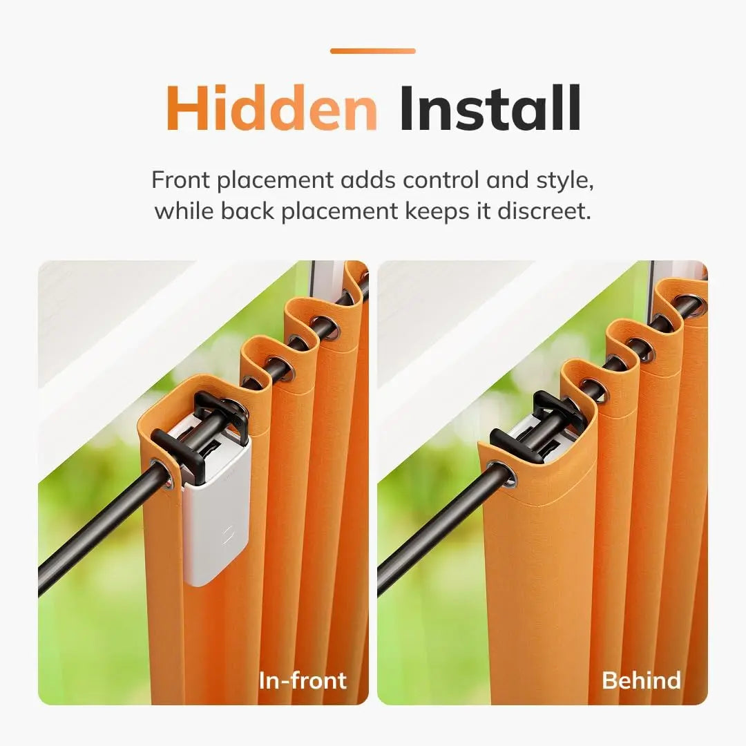 SmartCurtain | Motorized Curtain | Turn Your Current Curtains into Electric, Automated Drapes | Smart Home Smart Curtains