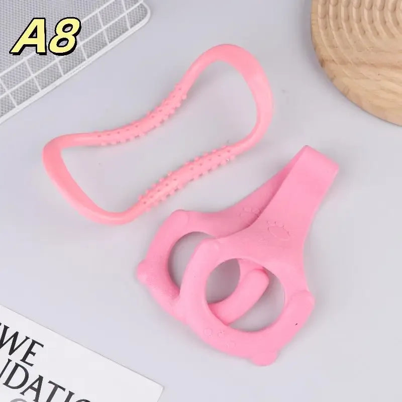 Sports Fitness Equipment Neck Exercise Stretching Resistance Band Yoga Pilates Circle Yoga And Fitness Accessories