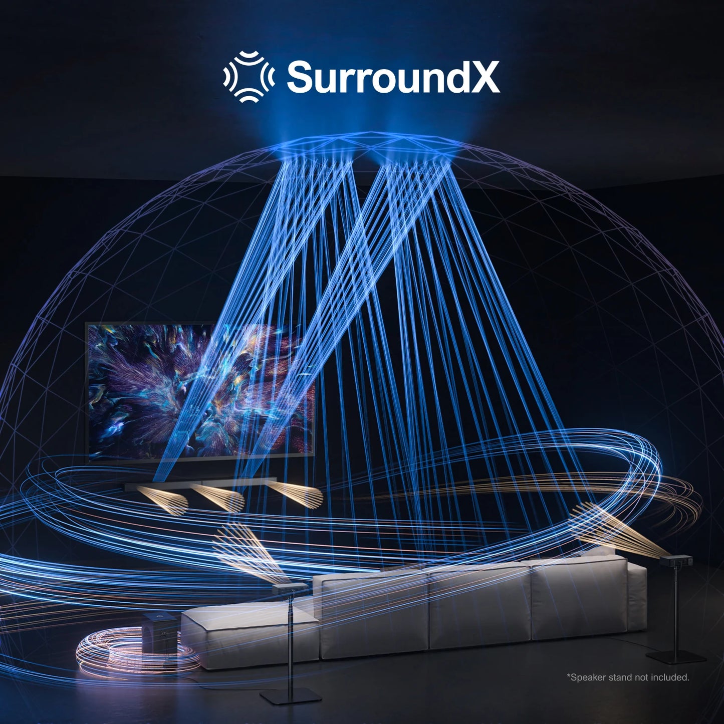 ULTIMEA 5.1.2 Dolby Atmos Soundbar for Smart TV, 520W Home Theater Surround System with 8"Wireless Subwoofer, 4K HDR Passthrough