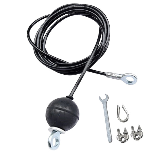 Fitness Pulley Cable Cable Pulley Attachments with Ball Fitness Equipment Accessories Adjustable Heavy Duty for Pulley System