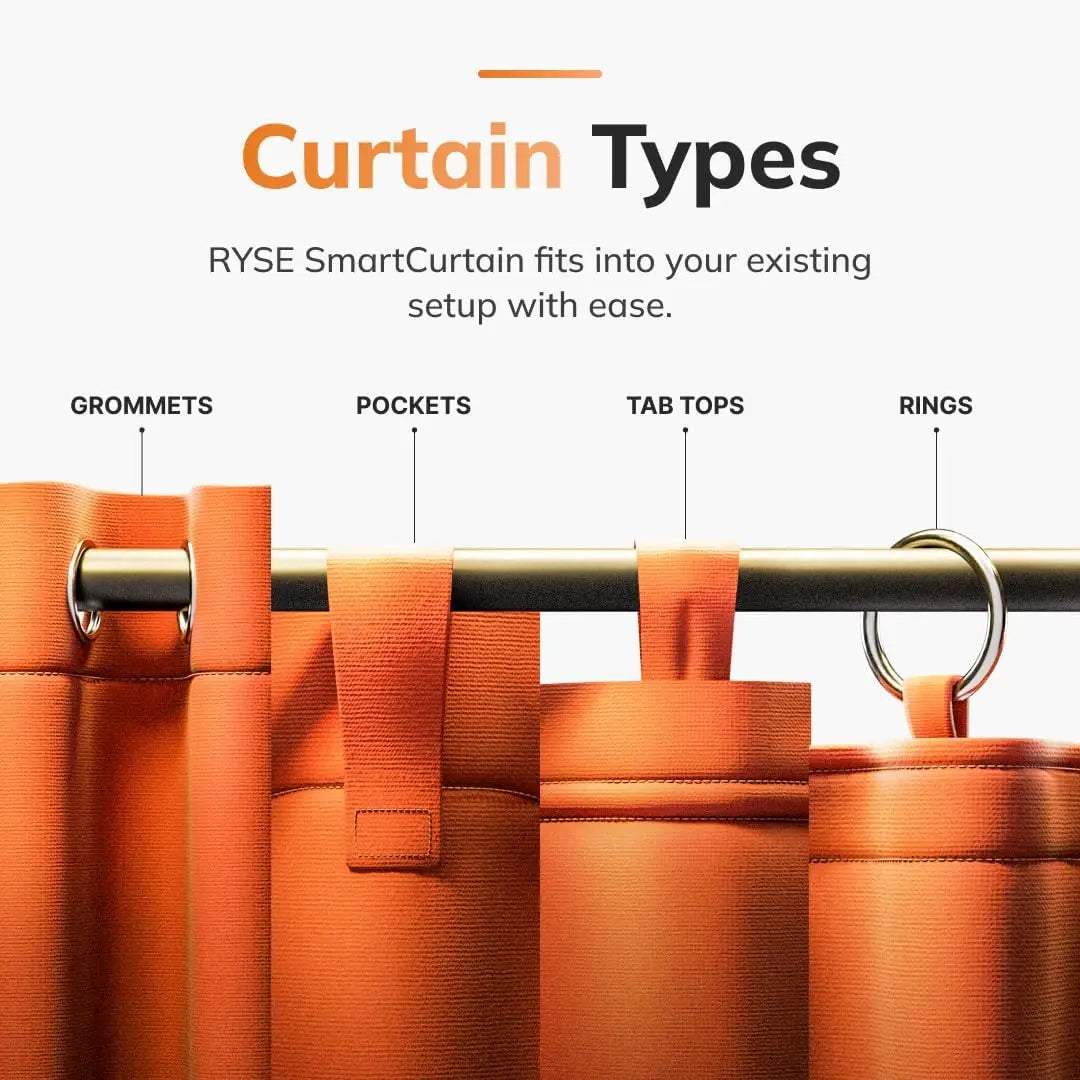 SmartCurtain | Motorized Curtain | Turn Your Current Curtains into Electric, Automated Drapes | Smart Home Smart Curtains