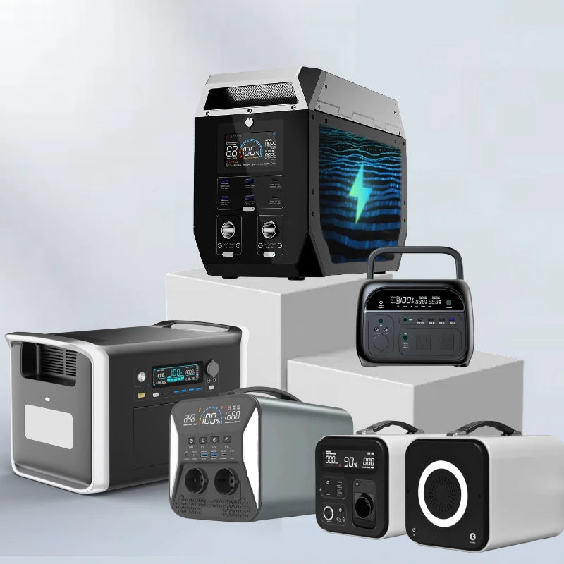 Outdoor Station 200W 500W 1000W 1800W 2400W 2600W LiFePO4 Power Station Portable Generator for Camping RV-trip UPS for Starlink