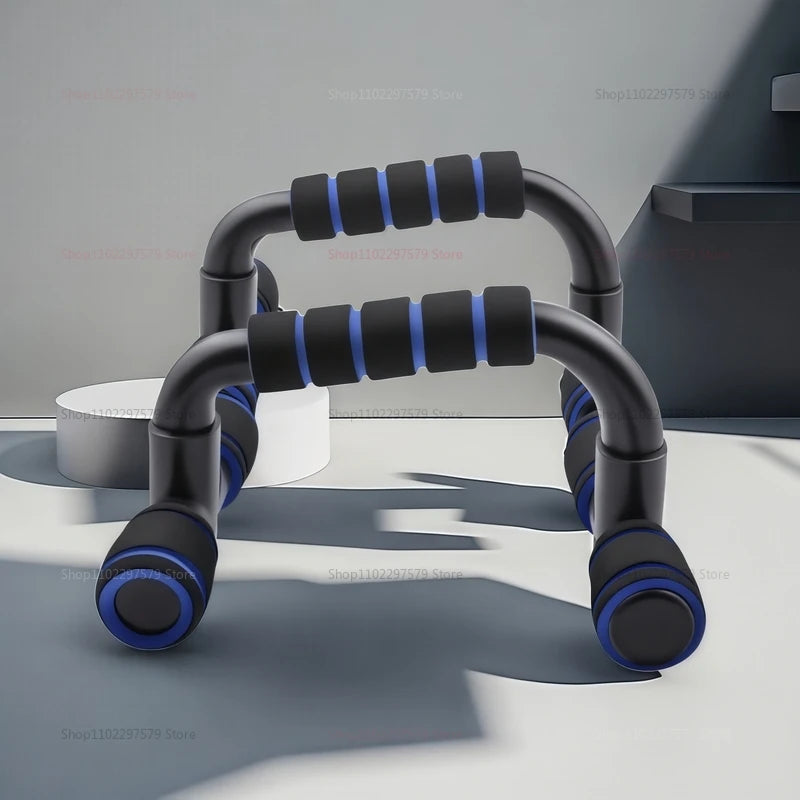 H-shaped push-up pole for chest exercises Home fitness equipment Portable exercise assisted Men's fitness training lightweight