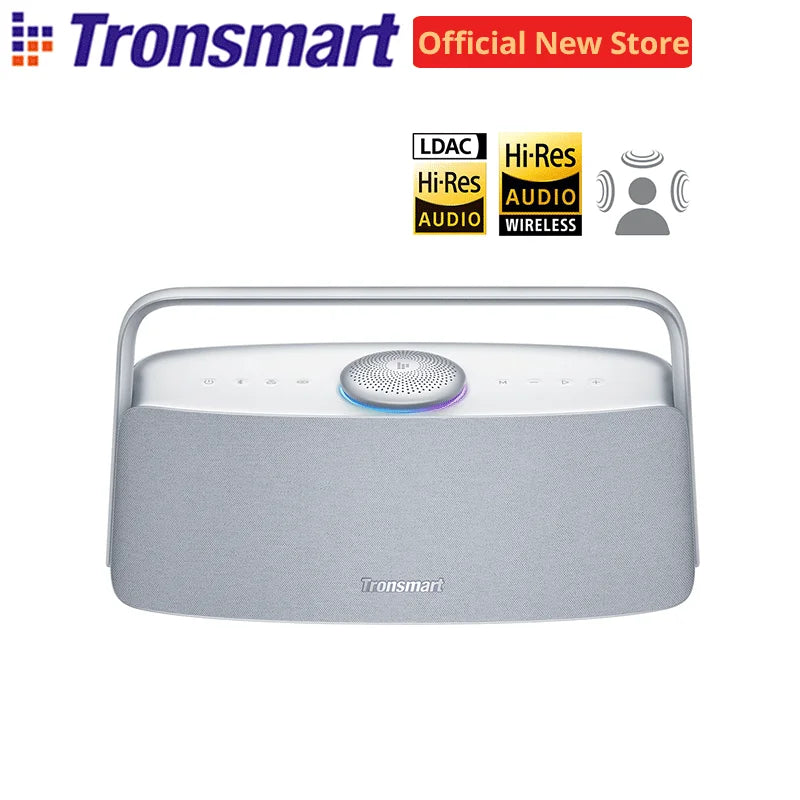 Tronsmart Fiitune X30 Bluetooth Speaker Wireless Speake with Hi-Res Audio, 80W, IPX6, APP Control, Portable Handle Home Speaker