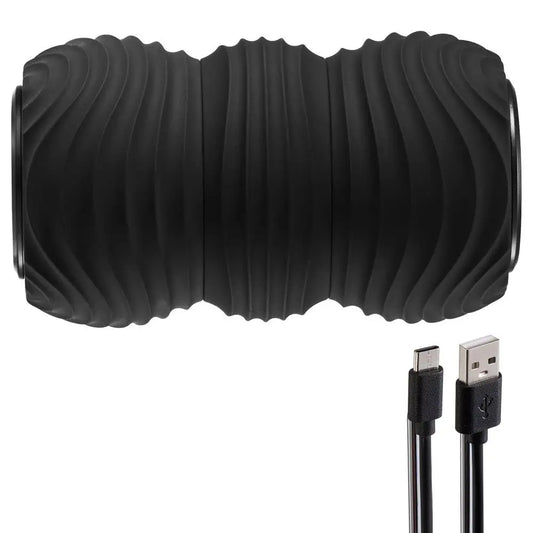 Rechargeable Peanut Massage Ball with 4 Intensities Portable Fitness Accessory for Muscle Relief Sports & Fitness Equipment