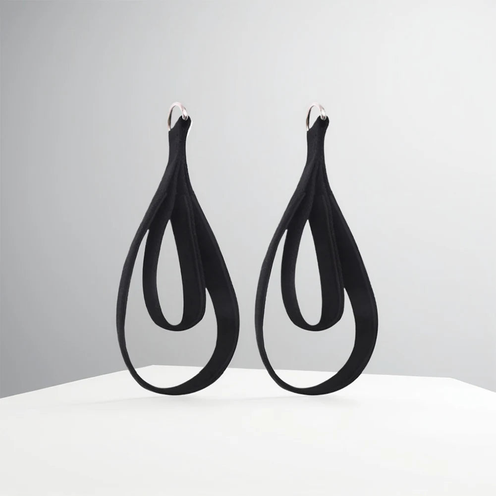 2PCS Pilates Double Loop Straps Fitness D-Ring Straps D-Ring Exercise Straps Exercise Accessories for Home Gym Workouts