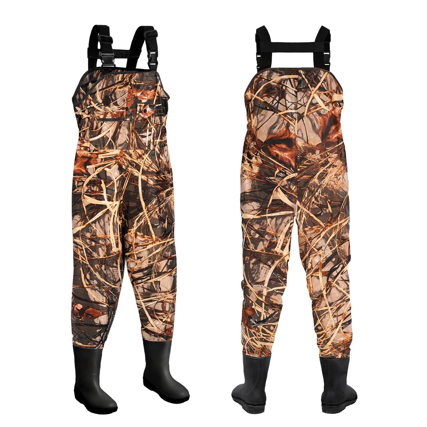 Ghosthorn Chest Waders for Kids Waterproof Youth Waders for Hunting Fishing Waders with Boots nylon Waders for Children