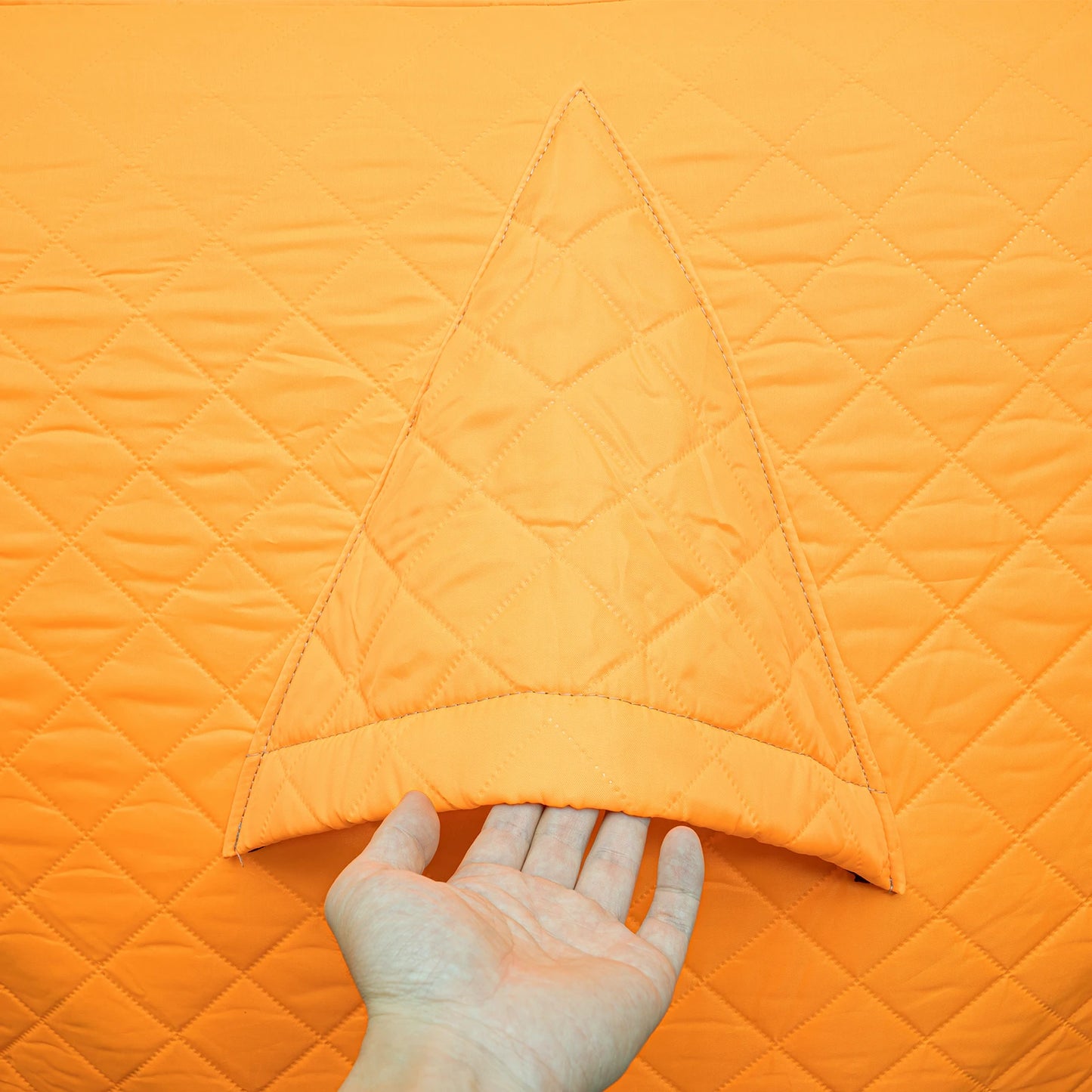 Orange/Blue/Red/Camouflage Ice Fishing Tent Outdoor Square Thermal Shelter Dual Zipper Windproof Tent for Camping Hiking Fishing