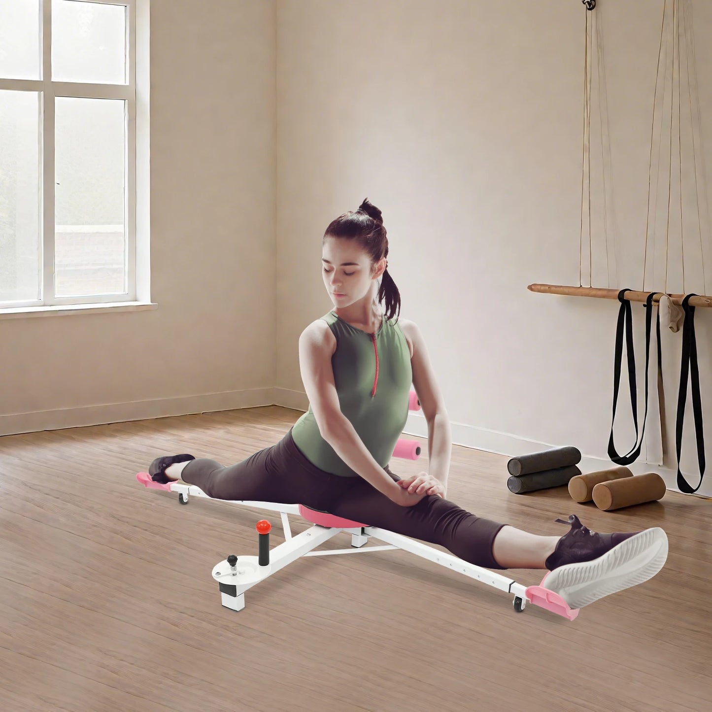 0-180° Leg Split Equipment for Leg Stretching Leg Press Equipment Leg Stretching Split Equipment for Ballet Yoga Gym 3 Colors