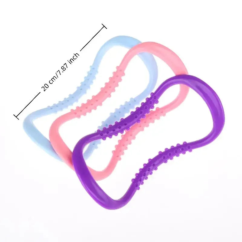 Sports Fitness Equipment Neck Exercise Stretching Resistance Band Yoga Pilates Circle Yoga And Fitness Accessories