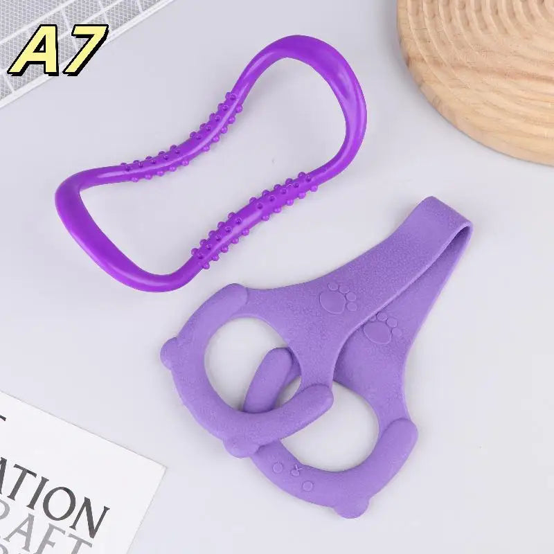 Sports Fitness Equipment Neck Exercise Stretching Resistance Band Yoga Pilates Circle Yoga And Fitness Accessories